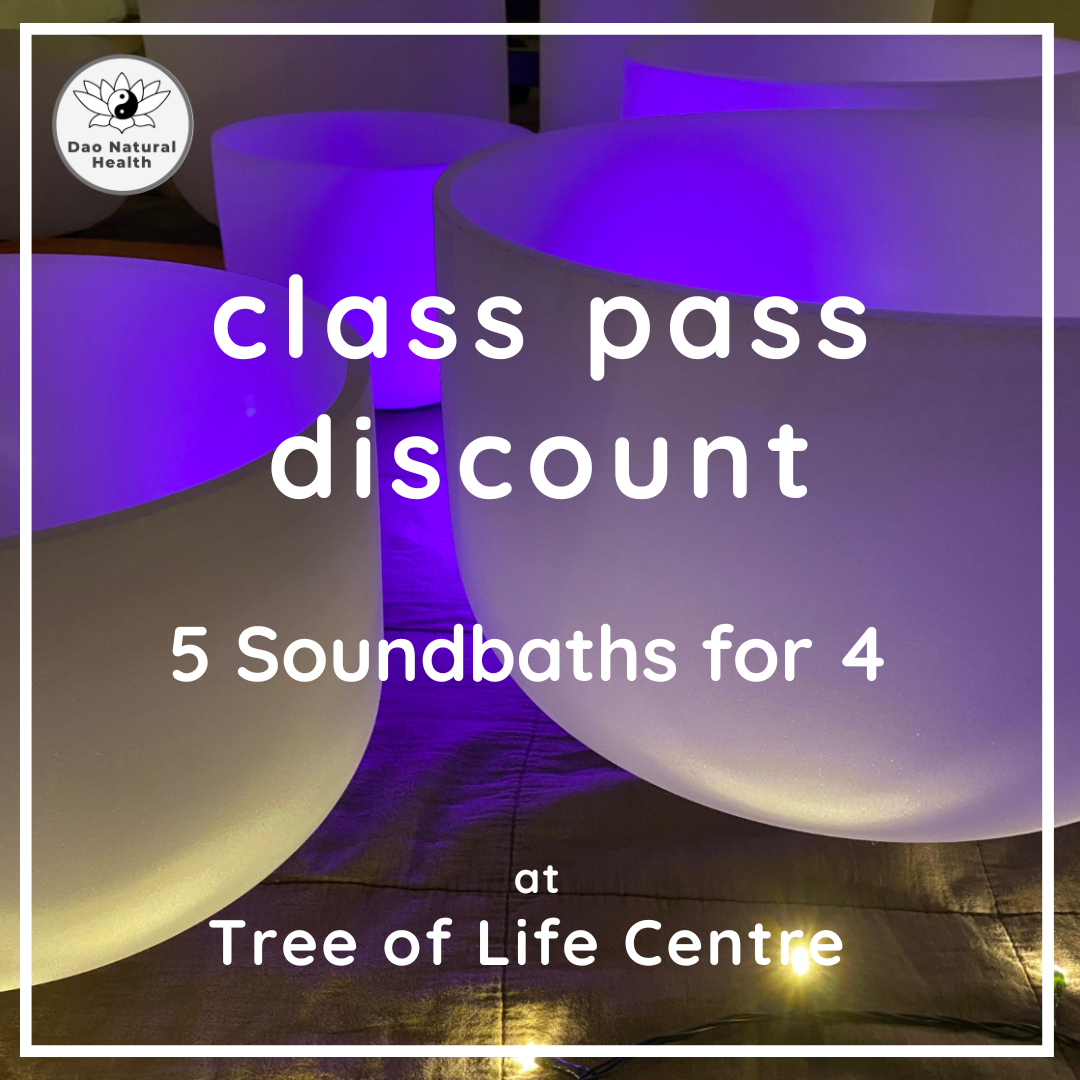 soundbath discount class pass - 5 for 4